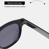 ADEWU Classic Sunglasses UV400 Unisex Retro Glasses Panto Full Rim