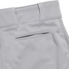 CHAMPRO boys Triple Crown Polyester Knicker, Grey, Small US