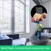 8 Pcs Vertical Blind Repair Tabs Clear Horizontal Blinds Replacement