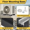 Powrocket Floor Mounting Base for Mini Split Air Conditioner,4 Pack