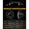 X-Design 7 Inch Round LED Headlights Compatible with Jeep Wrangler