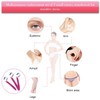 Munyee Hua Intimate Pube Hair Trimmer Set for Women with