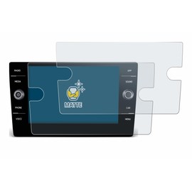 brotect Screen Protector Anti-Glare compatible with Volkswagen T-Roc 2017-2019 Discover Media 8" 2017-2019 (2 Pack) Screen Protector Matte,