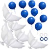 26 Pieces Blue Memorial Funeral Remembrance Balloons and 41.3 Inch