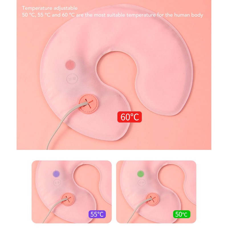 Chest Hot Compress Pad Adjustable 3 Gears Electric Chest Lactation