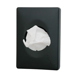 DISPENSER PER SACCHETTI GIENICI INTERCALATI LINEA COLORED SOFT TOUCH MAR PLAST (NERO)