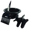 Freestyle Tint Bowl with 2 Clips and Tint Brush Set
