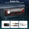 Single DIN Car Stereo Audio Car Audio with Handsfree Supports