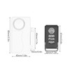 Door Open Sensor Alarm 105dB Low Battery Alert Doorbell Function