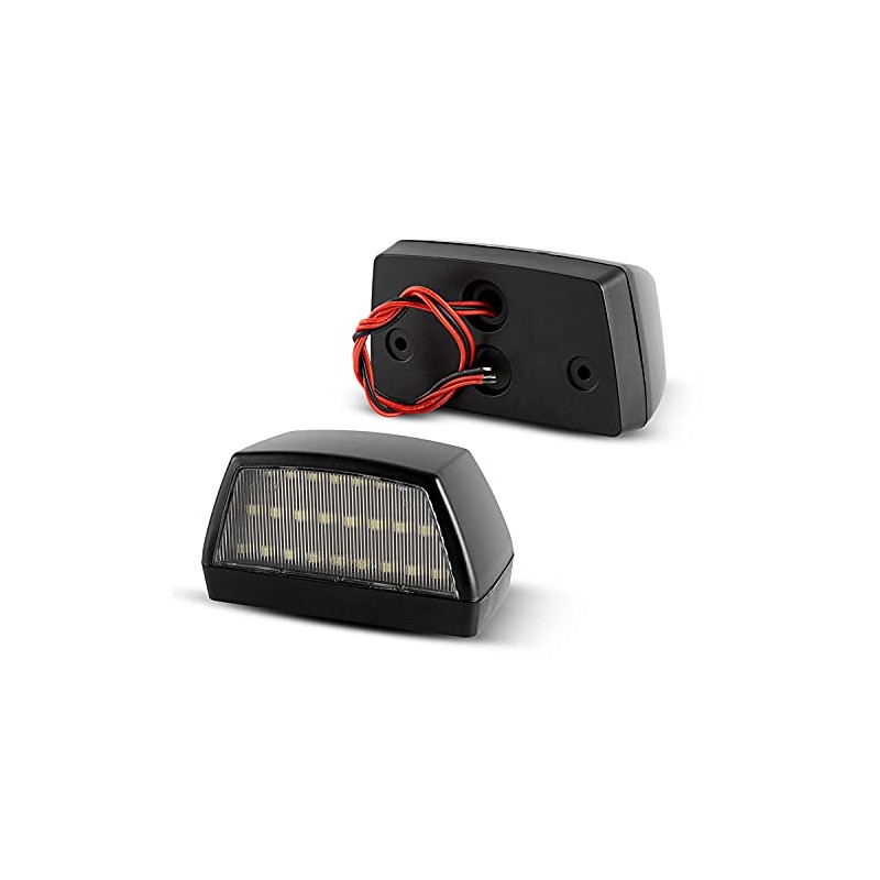 Recambo LED License Plate Light Suitable for Trailers, Cold White,