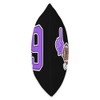 Retro Football Player Apparel Retro Purple Foam Finger Football Player