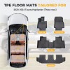 Floor Mats for 2020-2024 Toyota Highlander 3 Row Liner All