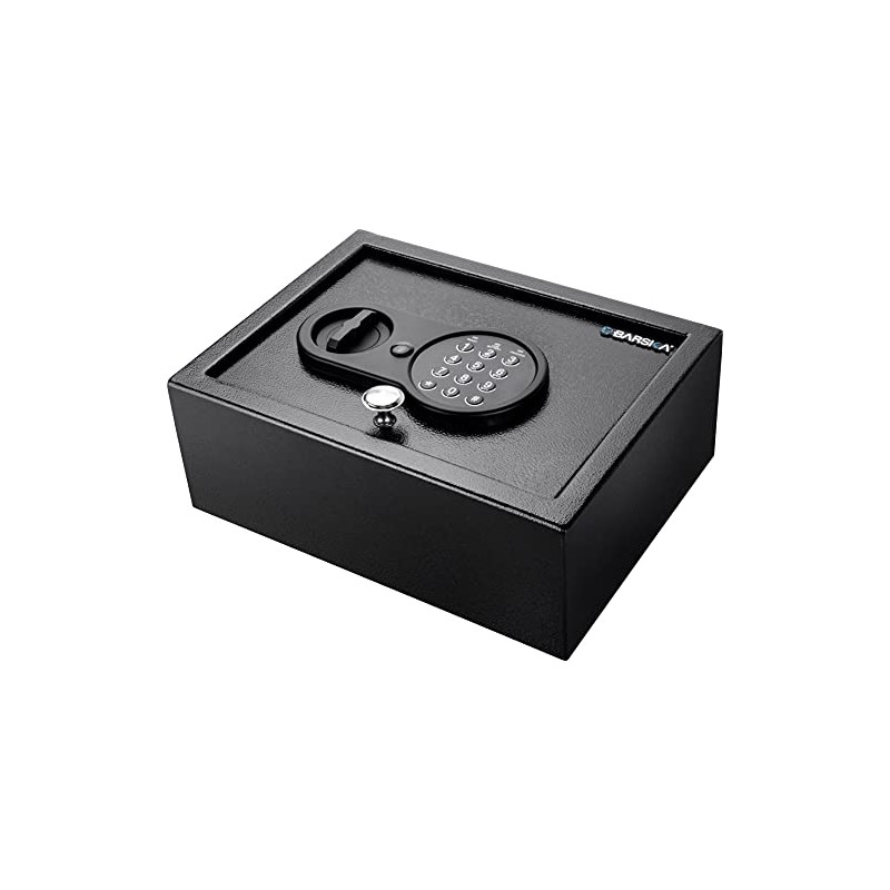Barska Top Opening Keypad Safe – Compact Digital Security Box