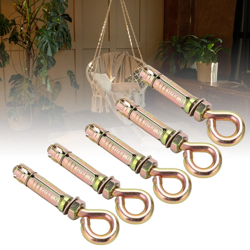Eye Bolts Fastener, 5pcs Expansion Bolts Heavy Duty Anchor Fastener