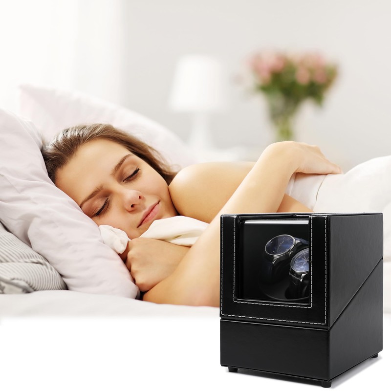 Kalawen Kalawen Latest Automatic Watch Winder, Double Watch Winder Dust-Proof