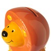 LEONARDO HOME Bambini Money Box 12.8 cm Lion, Ceramic, Yellow,