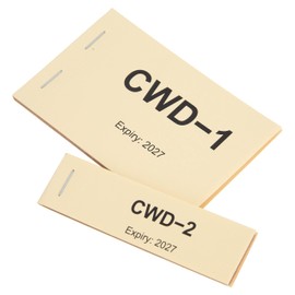 MIRA SAFETY M MIRA Safety CBRN Detection Paper for Chemical Warfare Agents | Color-Changing Test Strips for G Agents, V Agents, and H Agents (CWD-1)