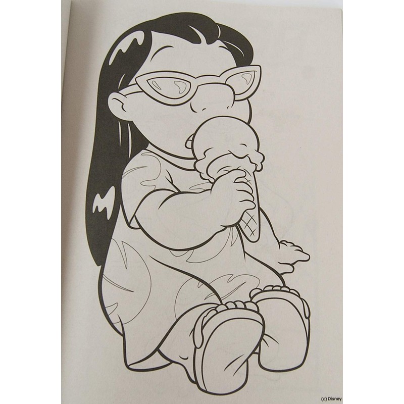 LiloandStitch ''Here for The Music'' Coloring and Activity Book -