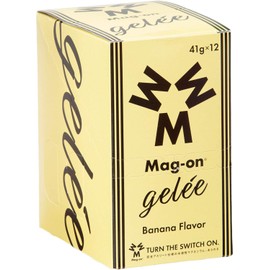 Mag-on TW210243 Energy Gel, Juré, Banana Flavor, Pack of 12