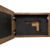 Hidden Gun Storage Wall Mounted Concealed Gun Safe Cross with