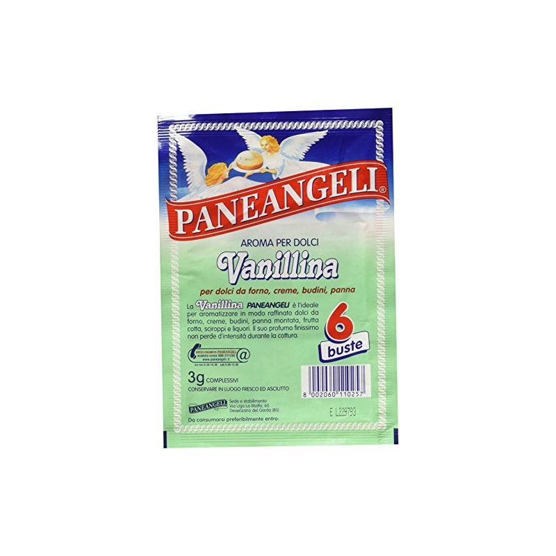 Paneangeli Vanillina 1 Envelope / 6 Servings
