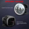 SHENKENUO 2pcs/Pack Fog Light Driving Lamp Right + Left Side