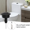 Toilet Flush Buttons Replacement,ABS Plastic Toilet Push Button,Bathroom Toilet Water