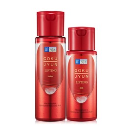 Hada Labo Gokujyun Lifting 2 types (170ml lotion + 140ml milk) 1 set / 하다라보 고쿠쥰 리프팅 2종 (로션170ml+밀크140ml) 1세트