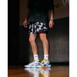 GINTPK Mens Graphic Shorts Sports Cool Mesh Basketball Shorts Casual Flat Front Drawstring Shorts Print Horror Film XL