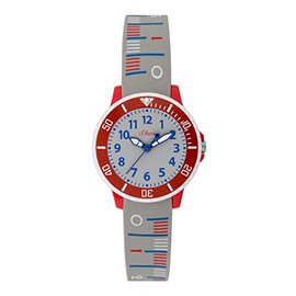 s.Oliver Children's Analogue Quartz Watch, Strap