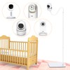Baby Monitor Floor Stand Mount Compatible with HelloBabyHB6550/HB65/HB40/HB6339/ANMEATE SM24, Baby