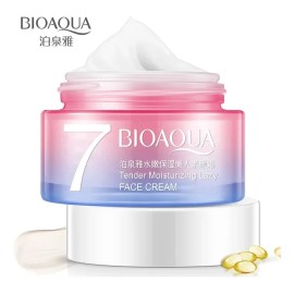 Bioaqua Crema Facial Ácido Hialurónico Hidratación Antiedad Todo Tipo Piel