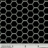 customcargrills 16"x48" Perforated Hexagon XXL Grill Mesh Sheet - Silver