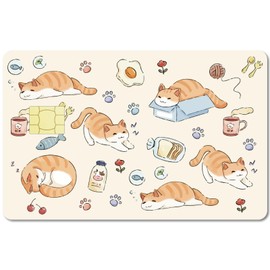 CREATCABIN Cat Card Skin Sticker, Debit Credit Card Skins, Pet Cover, Bank Card Protection Sticker, Waterproof, Scratch-Resistant, No Bubbles, Slim for EBT Transport, Key Card, 186.3 x 137.3 mm