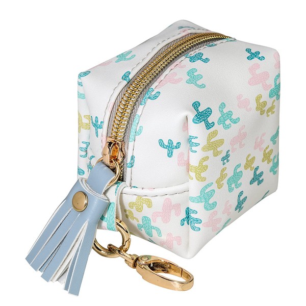 Smlpuame Pacifier Holder Case,BPA Free Leather Baby Pacifier Cover Pouch,Binky