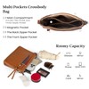 befen Genuine Leather Crossbody Bags for Women, Small Soft Leather