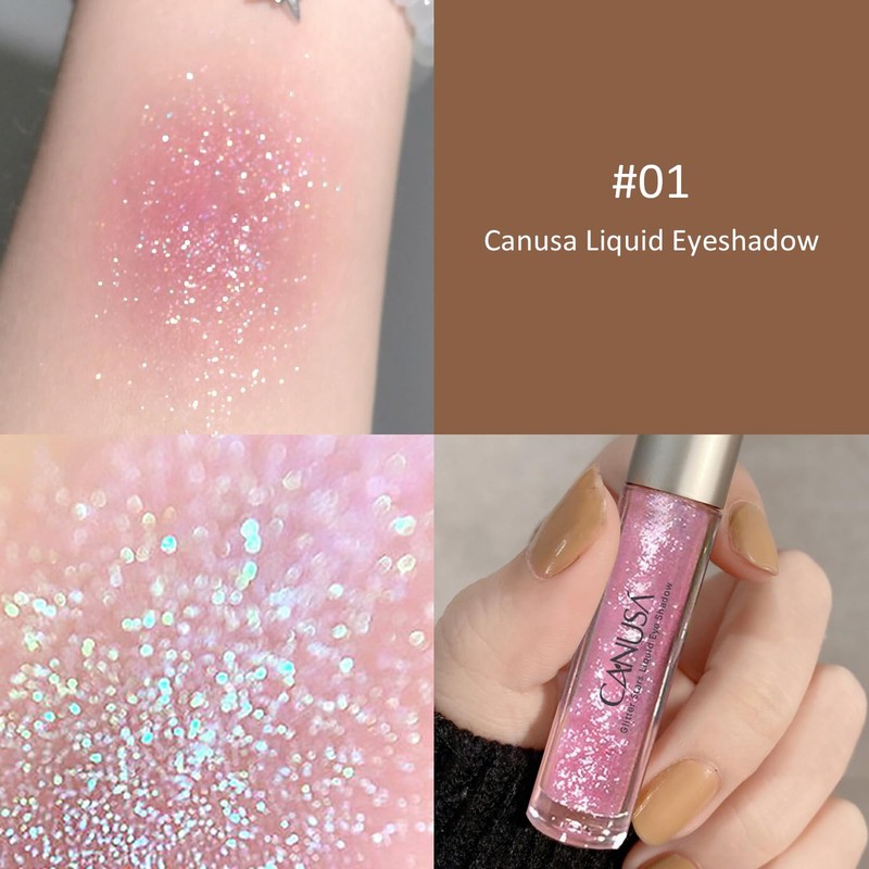 Canusa Liquid Glitter Eyeshadow | Long Lasting | Liquid-type |