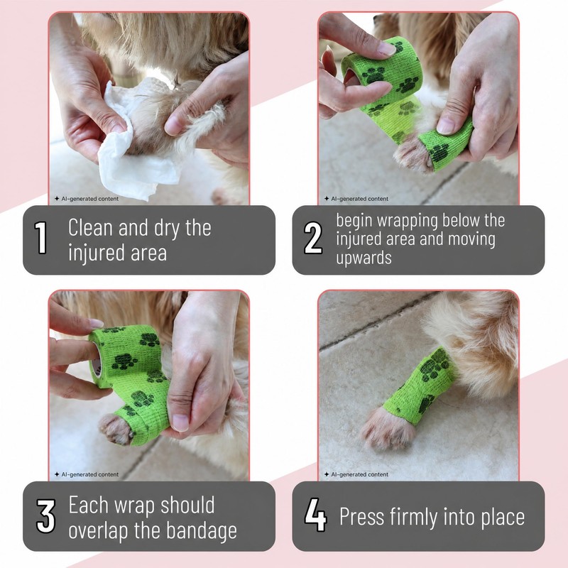 Mr. Pen- Self Adhesive Bandage Wrap, 2" x 5 Yards,