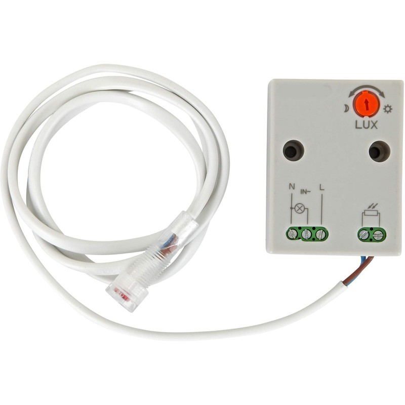 Surface-Mounted Twilight Sensor IP65, Suitable for LED