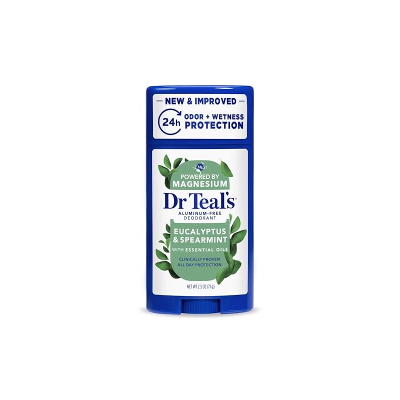 Dr Teal's Dr. Teal's Desodorante sin aluminio – eucalipto –