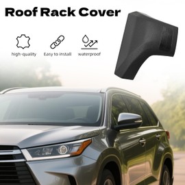 Youqsm 1pcs Front Right Roof Rack Cover Compatible with Toyota Highlander XLE 2020 2021 2022 2023 2024 XSE Limited 2020-2024 Platinum 2020-2024 Replace PT767-48200-CVLF