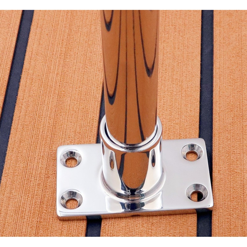 Heavy Dudy 316 Stainless Steel Boat Rectangular Base Marine Yacht