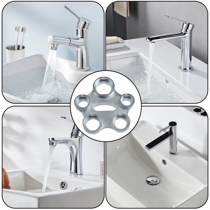 Vxcbad Aerators for taps, universal aerator, service key, aerator key,