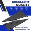 HECASA Rear Quarter Moldings Compatible with 2016-2022 Toyota Prius Prime