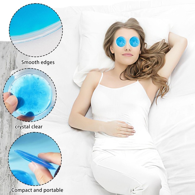 10 Pieces Blue Gel Ice Pack, Reusable Ice Pack, Mini