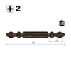 VESSEL S5P2065-BL Sakis Bobbit, BL, Double-Ended + 0.08 x 2.6