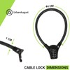 Urban August Max Refrigerator Cabinet Locks for Adults Kids Toddlers