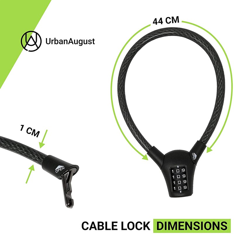 Urban August Max Refrigerator Cabinet Locks for Adults Kids Toddlers