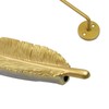 Woogim Feather Curtain Holder Wall Hook 2 PCS with Screws,U-Shaped