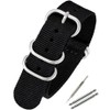 Calme G10 NATO Watch Band, Premium Nylon, Easy Replacement Strap,